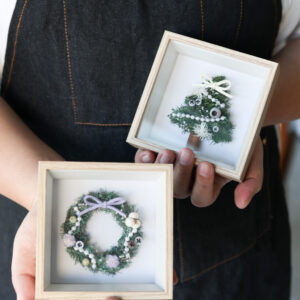 銀色聖誕節相框